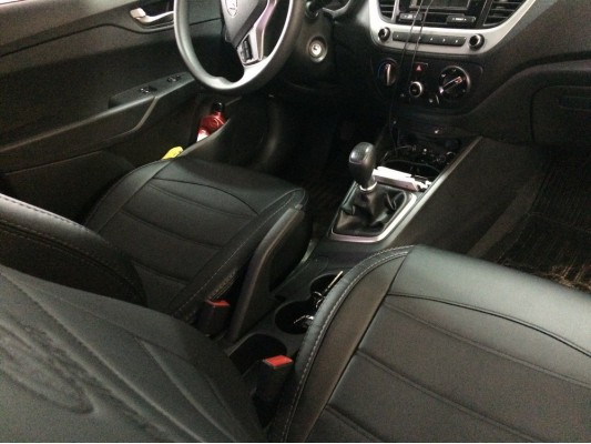 Авточехлы на Hyundai Solaris 2 Авточехлы на Hyundai Solaris 2