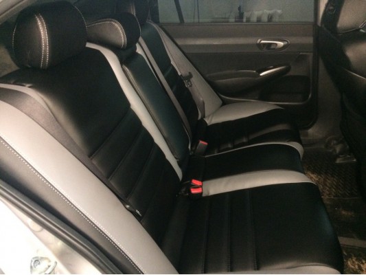 Каркасные авточехлы на Honda Civic 8 4D Каркасные авточехлы на Honda Civic 8 4D