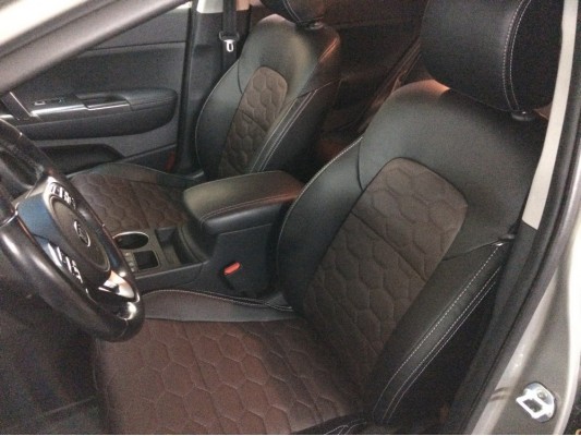 Каркасные авточехлы на KIA Sportage 4 Каркасные авточехлы на KIA Sportage 4